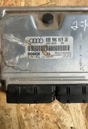 1039S00655 блок управления двигателем Audi A4 S4 B6 8E 8H 2002