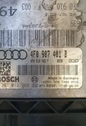 Блок управления двигателем Audi A6 4F0907401B