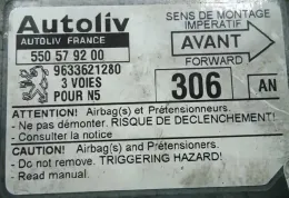 48541 блок управління AirBag (SRS) Peugeot 306 1994