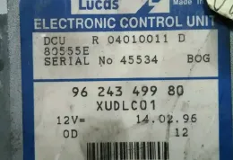 9642349980 блок управління ECU Peugeot 406 1999