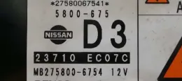 2758006754 блок управления ECU Nissan NP300 2009