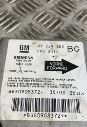 BGS0908372 блок управления AirBag (SRS) Opel Zafira B 2007