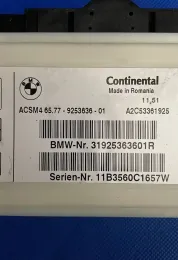 11B3560C1657W блок управления AirBag (SRS) BMW 5 F10 F11 2011