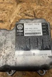 0308130P блок управления AirBag (SRS) Volkswagen Tiguan 2008