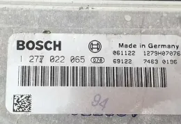 Блок управления двигателем 1277022065 bmw bosch