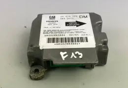 DMS0288388E блок управления AirBag (SRS) Opel Zafira A 2000