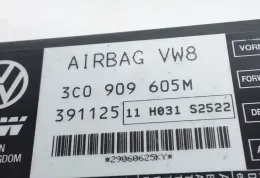 391125 блок управления AirBag (SRS) Volkswagen PASSAT B6 2006