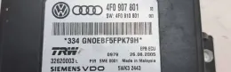 5WK32443 блок ручника (стояночного тормоза) Audi A6 S6 C6 4F 2006