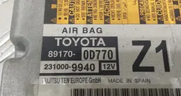 891700D770 блок управління AirBag (SRS) Toyota Yaris 2017