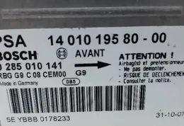 92494 блок управління AirBag (SRS) Citroen Jumpy 2007