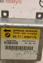 3506978996 блок управления AirBag (SRS) BMW 3 E36 1997