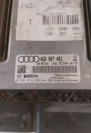 0281016593 блок управління двигуном Audi A7 S7 4G 2011