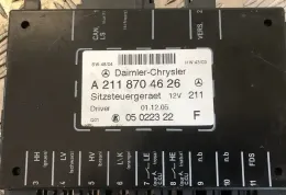 05022322 блок управления AirBag (SRS) Mercedes-Benz E W211 2003