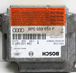 8P0959655F блок управління airbag (srs) Audi A3 S3 8P 2005 р.в.