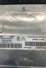 5295054000 блок управления ECU Peugeot 206 2004