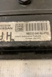 MEC3204 блок управления ECU Nissan Qashqai 2010