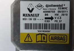 8201138129 блок управління AirBag (SRS) Renault Wind 2013