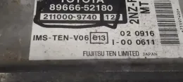 8966652180 блок управления ECU Toyota Yaris Verso 2004