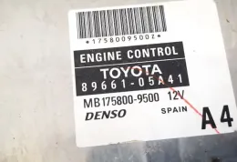 MB175800-950 блок управління ECU Toyota Avensis T250 2007