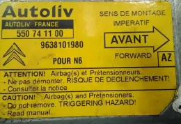48529 блок управління AirBag (SRS) Citroen Xsara 2000
