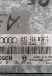 1039S0338618660364 блок управления двигателем Audi A3 S3 8P 2006