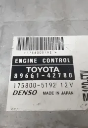 1758005197 блок управления ECU Toyota RAV 4 (XA20) 2005