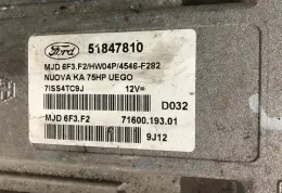 51847810 блок управління ECU Ford Ka 2009