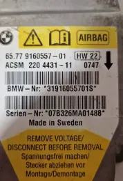 07B326MA01488 блок управления AirBag (SRS) BMW 5 E60 E61 2009