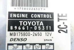 8966105311 блок управления ECU Toyota Avensis T220 2000