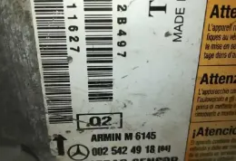 47304 блок управления AirBag (SRS) Mercedes-Benz ML W163 2001