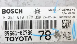 896610Z780 блок управления ECU Toyota Auris E180 2014