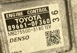 896610F360 блок управління ECU Toyota Verso 2009