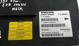 009073100057 блок управления AirBag (SRS) Volvo S80 2009