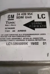 LCT0266009K блок управління AirBag (SRS) Opel Corsa C