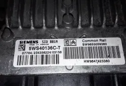 SW9653059380 блок управления ECU Citroen C3 2004