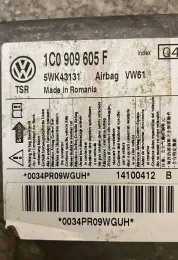 14100412 блок управління AirBag (SRS) Volkswagen Sharan 2002