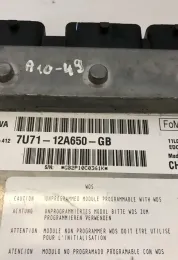 Блок управления 7U71-12A650-GB ford mondeo 2.0 esu-412