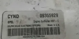 09355929DK блок управления ECU Opel Astra G 1998