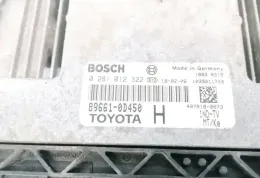 89661-0D450 блок управління ECU Toyota Yaris 2006