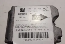 DLS00392460 блок управления AirBag (SRS) Opel Astra G 2001