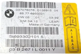 0126915 блок управления AirBag (SRS) BMW 7 E65 E66 2006