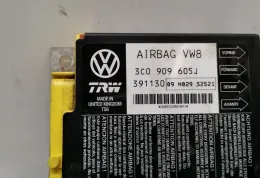 39113009 блок управління AirBag (SRS) Volkswagen PASSAT B6 2007