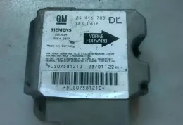DLS07581210 блок управления AirBag (SRS) Opel Astra G 2001