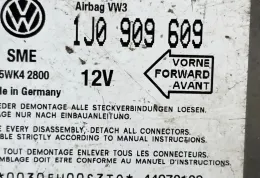 449701089 блок управления AirBag (SRS) Volkswagen Golf IV 2002