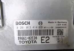 8966102E20 блок управління ECU Toyota Auris 150 2007