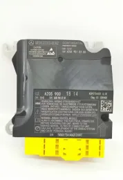 A2059018308 блок управління airbag (srs) Mercedes-Benz C W205 2015 р.в. - фото