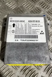 T0TJ2229690278 блок управління AirBag (SRS) Mercedes-Benz C W204 2010
