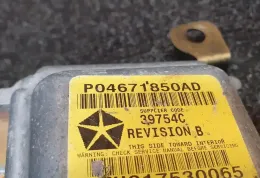P04671850AD блок управління AirBag (SRS) Chrysler Voyager 2002