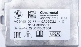 A3007910701 блок управління AirBag (SRS) BMW 1 F40 2019