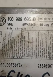 26040507A блок управления AirBag (SRS) Volkswagen Golf V 2005